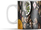 Mok - Zoet toetje met cake - 350 ml - Beker