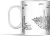 Mok - Illustratie skyline New York - 350 ml - Beker