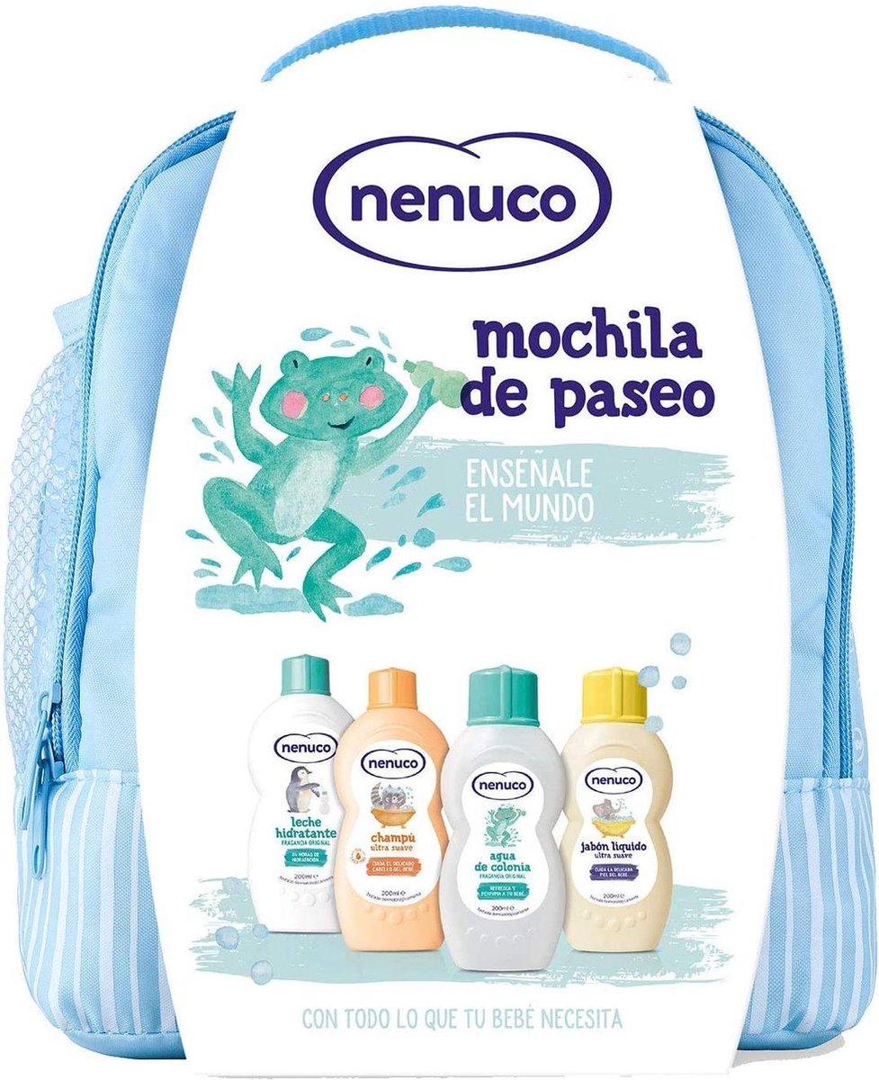 Badkamerset voor Baby's Nenuco 19409 (4 pcs) Blauw