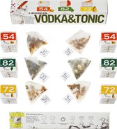 Te Tonic experience bundle van 5 verschillende Nanopacks voor Tequila, Gin, Vodka en populaire cocktails