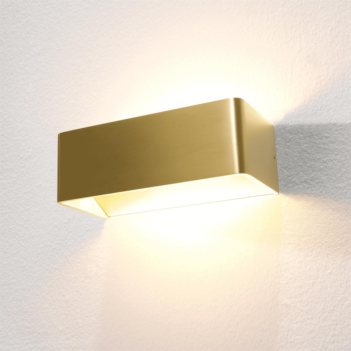 Mainz Wandlamp LED goud 2700K 590lm dimbaar - Modern - Artdelight - 2 jaar garantie