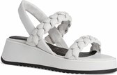 Tamaris Dames Sandaaltje 1-1-28034-36 109 wit wijd Maat: 39 EU
