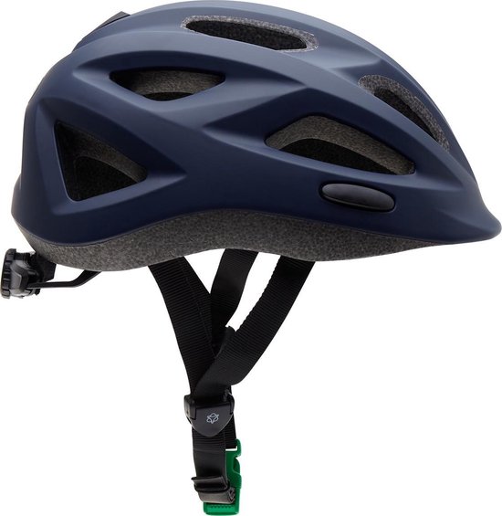 AGU GO Kids Fietshelm Kind - Kinderhelm Blauw - Fietshelm One Size 48-54 CM - Voldoet aan EN1080 Keurmerk