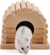 Hamster Huisje - Hout - Hamster Kooi - Huis