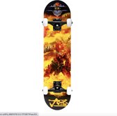 I Wannahave Skateboard - 31 x 7.6 Inch - 79 cm - Volwassenen en Kinderen - Max. Draagbaar 150KG In Fire