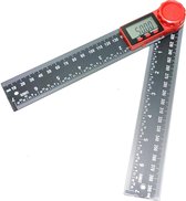 Crochet pivotant mesurant numériquement les angles métriques et pouces de 200 mm