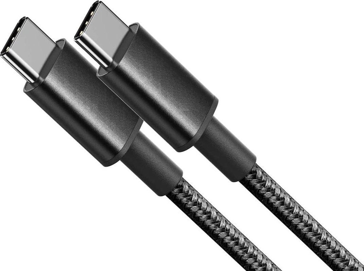 USB-C naar USB-C kabel - 2M - Geschikt voor USB-C Stekker / Adapter
