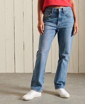 Superdry Dames Rechte jeans met hoge taille