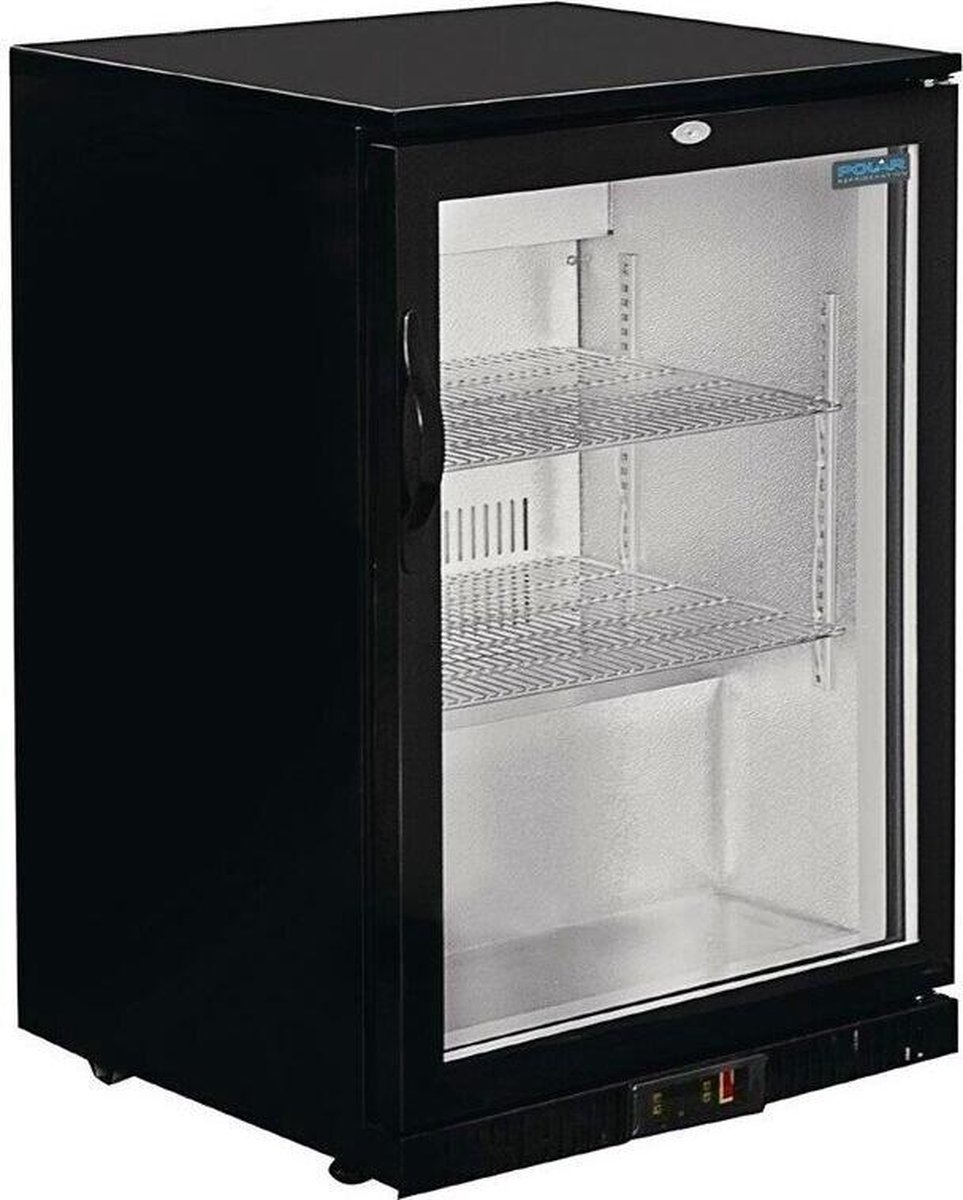 Polar G-Serie Barkoeling Met Klapdeur Zwart 138l, Polar GL001