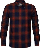 Petrol Industries - Heren Houthakkers overhemd - Rood - Maat L