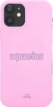 iPhone 12 Case - Aquarius Pink - iPhone Zodiac Case