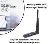 Krachtige USB WiFi Ontvanger 300Mbps voor PC en Laptop