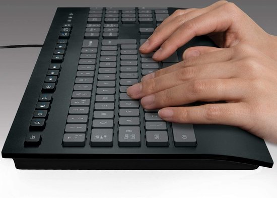 Logitech K280e - Bedraad Toetsenbord - QWERTY US ISO - Zwart