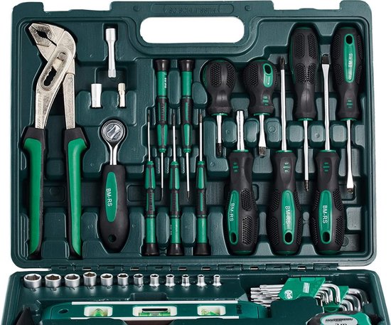 Brüder annesann Gereedschap annesann 87-Delige Gereedschapskoffer