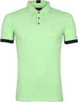 Suitable Polo Fluor Lime - maat M