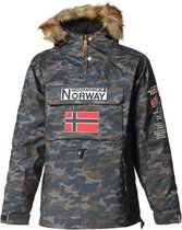 GEOGRAFISCHE NOORWEGEN Parka Barman Camo 068 - Heren - Navy