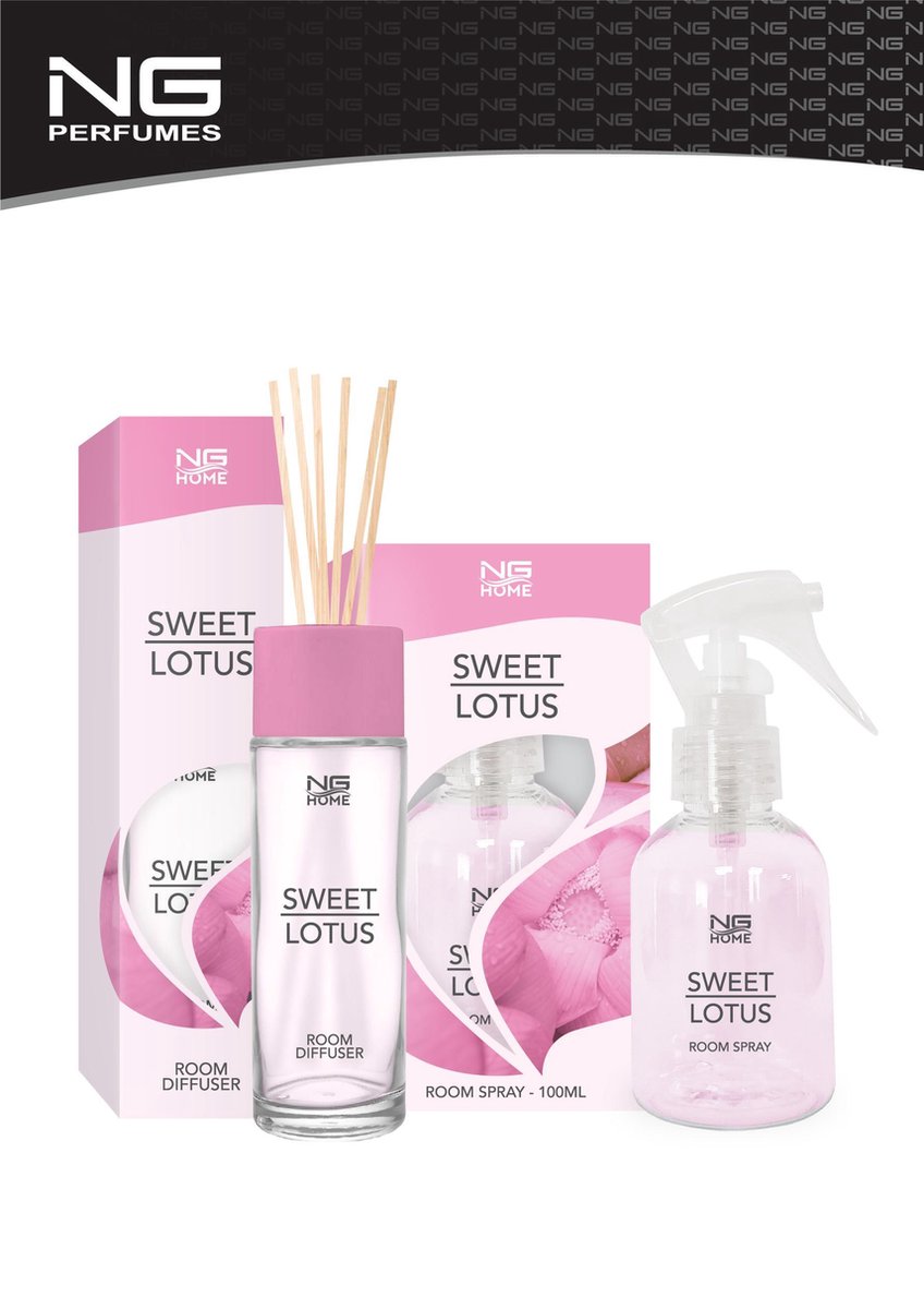 NG Room Spray + Diffuser Sweet Lotus 100ml