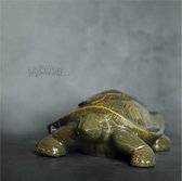 PeriDesign - Beeld - Woondecoratie - Schildpad - Turtle - Groen