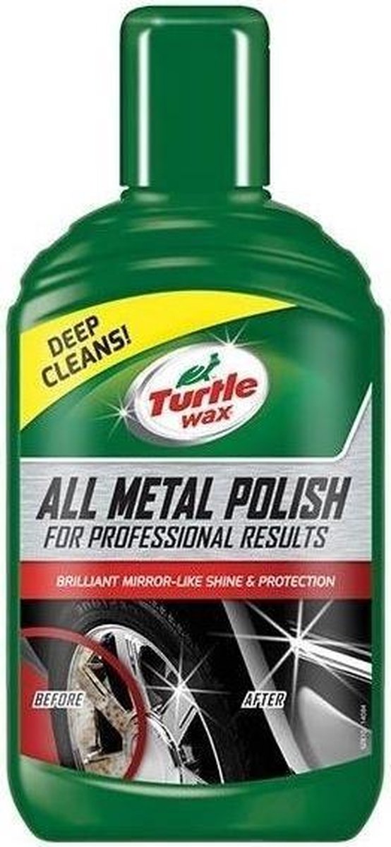 Turtle Wax -All Metal Polish - Deep Cleans !