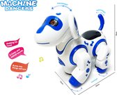 Interactieve Robot puppy - beweegt, danst, staat op zijn achterpoten en draait 360° - Machine Danser Robot Dog - 20CM (incl. batterijen)