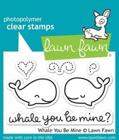 Whale You Be Mine Clear Stamps (LF791)