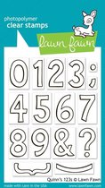 Quinn's 123s Clear Stamps (LF392)