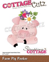 CottageCutz Farm Pig Peeker (CC-896)