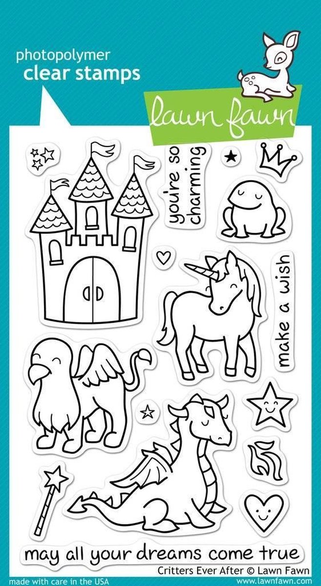 Critters Ever After Clear Stamps Clear Stamps (LF382)