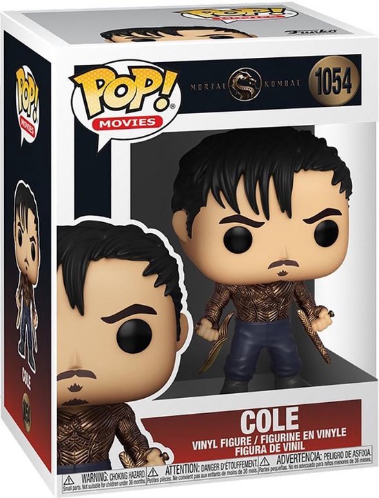 Funko Cole Young - Funko Pop! - Mortal Kombat Figuur - 9cm