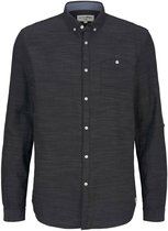 Tom Tailor Denim overhemd Zwart-M