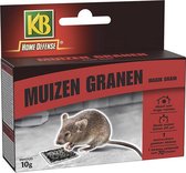 KB Home Defense Muizenlokdoos Magik Grain (granen) - Muizenval - Muizen granen (10g) - 1 stuk - Werkt binnen 24 uur