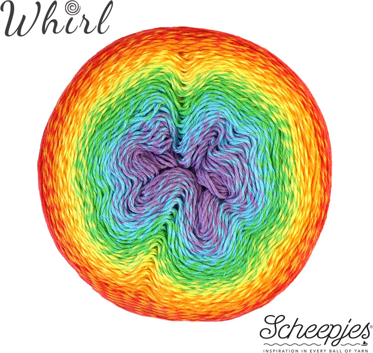 Scheepjes Whirl 1000m - Jumpin Jelly
