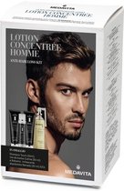 Box anti haaruitval spray + shampoo Medavita Lotion Concentrée Homme Anti Hair Loss Spray Kit voor mannen