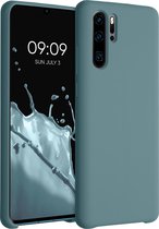 kwmobile telefoonhoesje geschikt voor Huawei P30 Pro - Hoesje met siliconen coating - Smartphone case in Arctische nacht