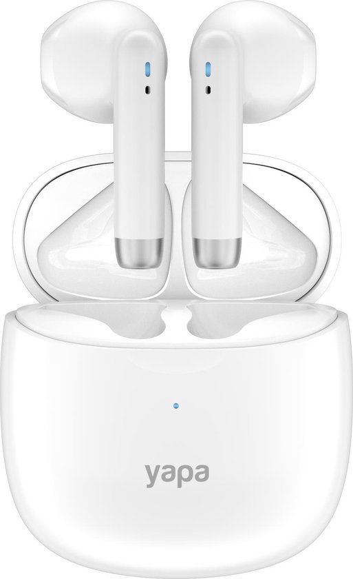 Yapa Pro Wireless Earbuds - Draadloze Oordopjes Met Bluetooth - USB-C - Wit