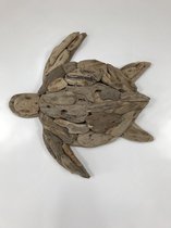 Drijfhout Driftwood Wandbord schildpad