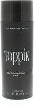 Haargroei vezels Toppik Hair Building Fibers - 55 gram - Zwart (voordeelverpakking)