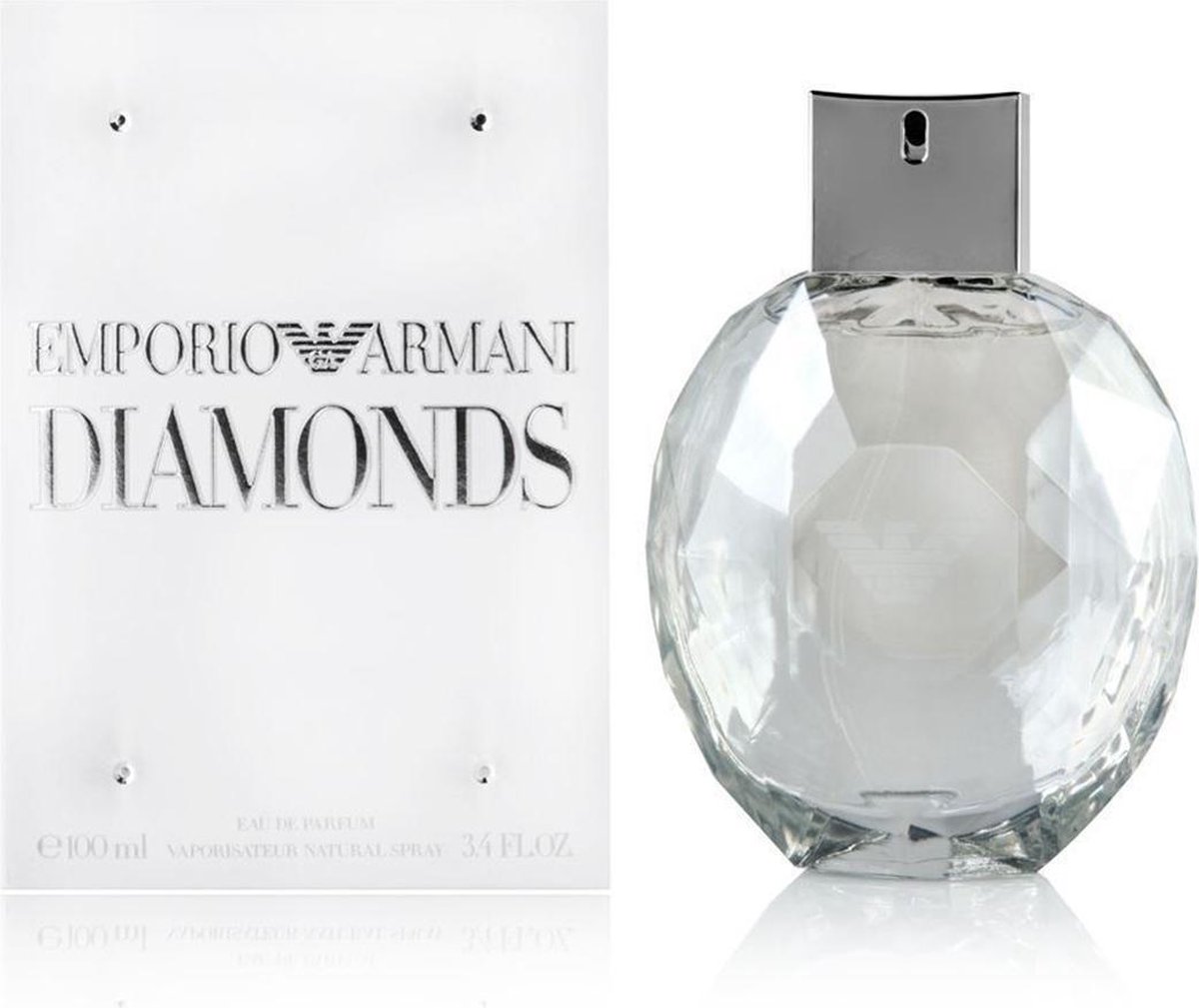 Emporio Armani Diamonds 100 ml Eau de Parfum - Damesparfum | bol