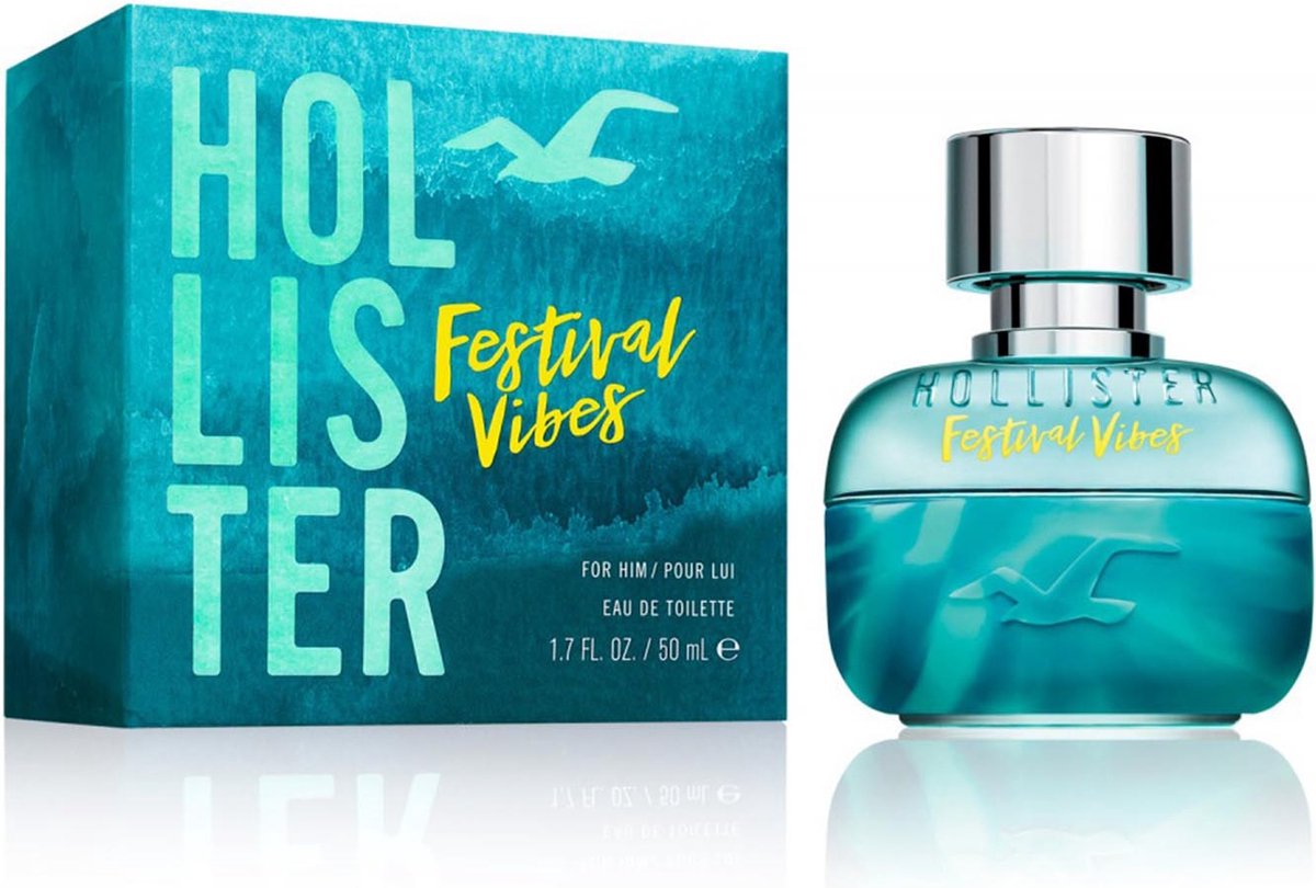 Goedkoopste Hollister - Festival Vibes For Him - Eau De Toilette - 30ML