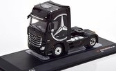 Mercedes-Benz Actros MP4 2012 Zwart / Zilver 1-43 Ixo Models