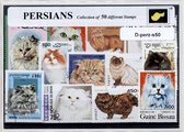 Perzen – Luxe postzegel pakket (A6 formaat) : collectie van 50 verschillende postzegels van perzen – kan als ansichtkaart in een A6 envelop - authentiek cadeau - kado - geschenk - kaart - per