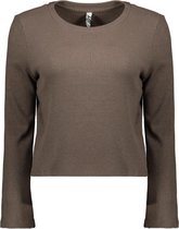 Jacqueline de Yong Trui Jdyeskild L/s Wide Sleeve Top Jrs 15234604 Falcon Dames Maat - M