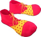 Carnival Toys Clownschoenen Polyester Rood/geel One-size