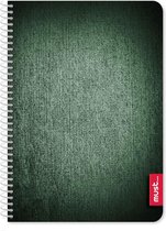 Must Notitieblok Jeans Junior A4 Papier Groen 120 Pagina's