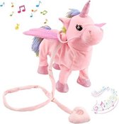 Elektrische Eenhoorn unicorn  Pluche Knuffeldier zingen wandelen dansen