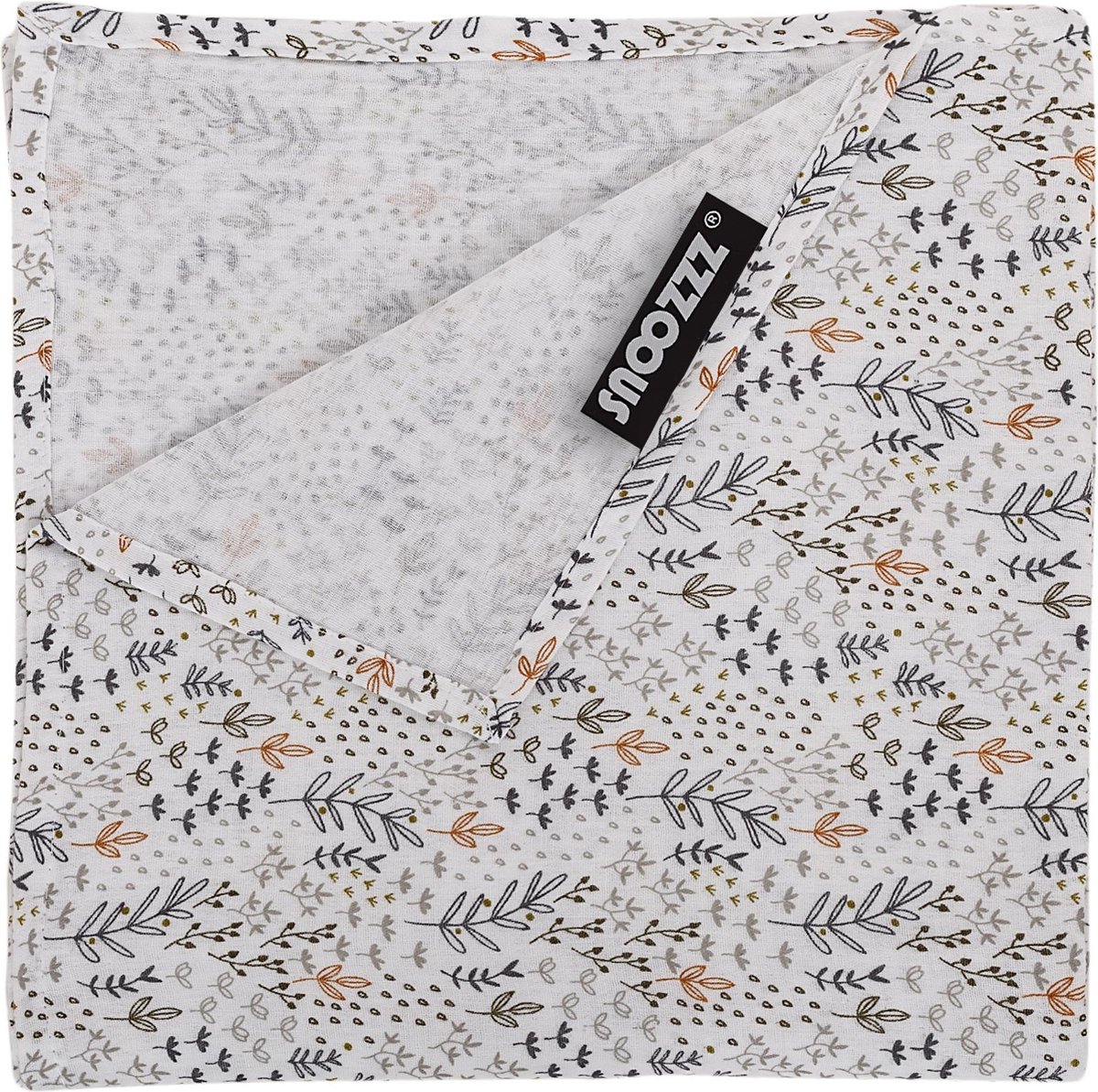Goedkoopste Snoozzz Hydrofiel doek XL Swaddle - de beste kwaliteit zachte Hydrofiel - 100 katoen - 120 x 120 cm - Natur Bronze