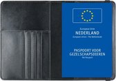 Goodline® - Étui pour passeport pour animaux de compagnie / Support pour passeport européen pour animaux de compagnie - D1 - Zwart