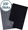 Carbonpapier Zwart - 100 Vellen Overtrekpapier voor Hobby en Tekenen - A4 Formaat