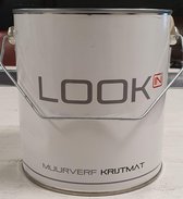 Look Muurverf Krijtmat donkere kleur 1l