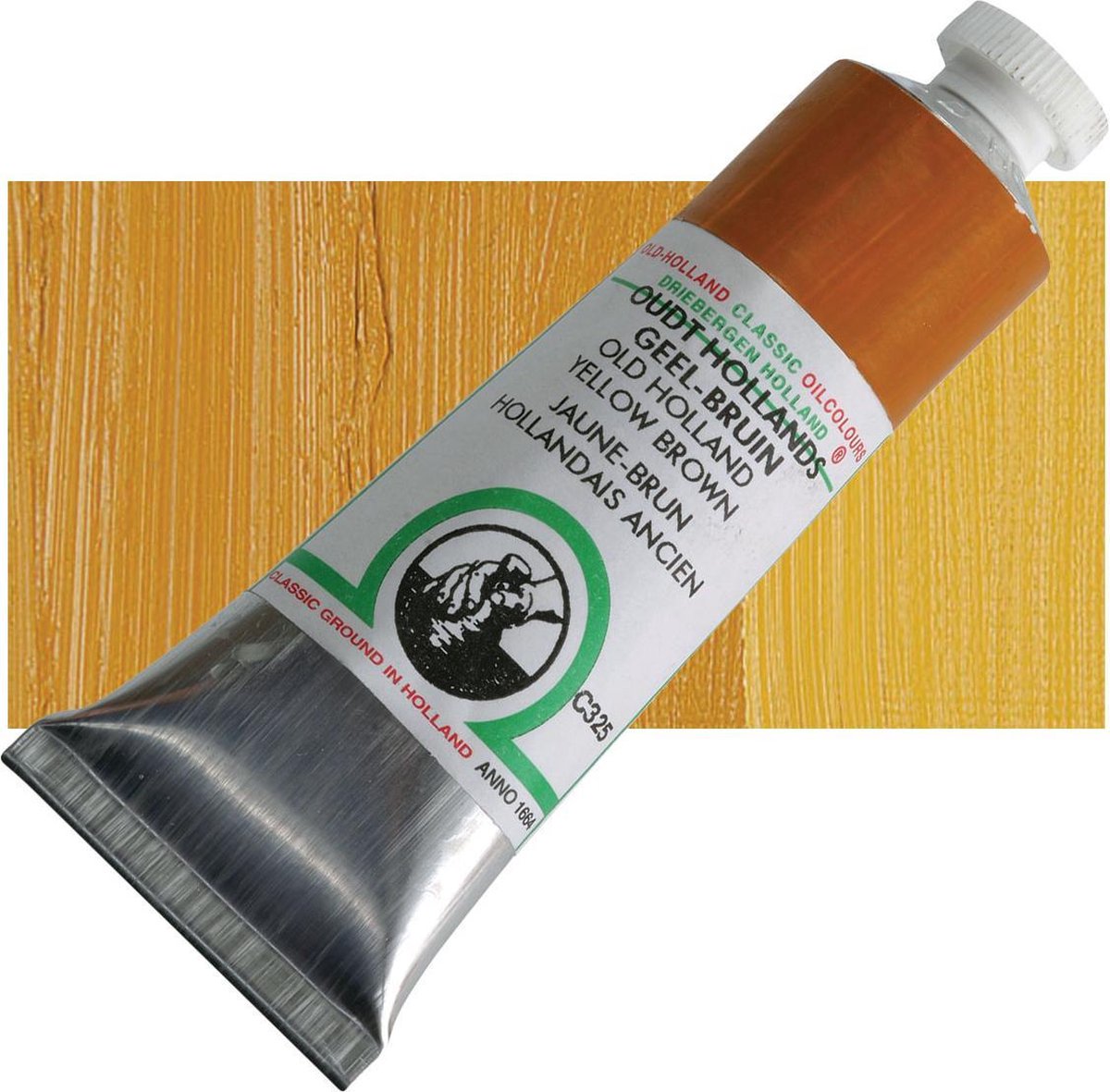 Oil paint Old Holland 40ml – 325 Old Holland Yellow-Brown